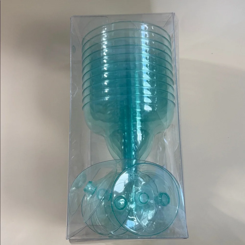 💜3/$15 Spritz Plastic Margarita Glasses Set NWT